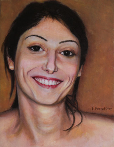Céline - Huile sur toile - 2012